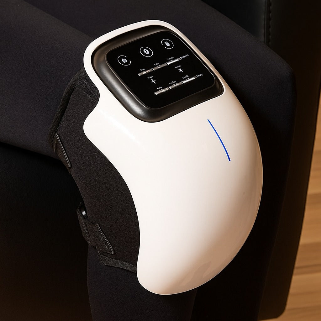 Electric Infrared Heating Knee Massager Air Pressure Vibration Physiotherapy Instrument Knee Massage Rehabilitation Pain Relief