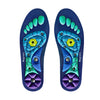 Magnetic Acupoint Massage Insoles EVA Foot Massage Sports Arch Support Insoles Comfortable for Women Men Outdoor Camping Travel